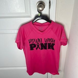 dri- fit breast cancer awareness shirt